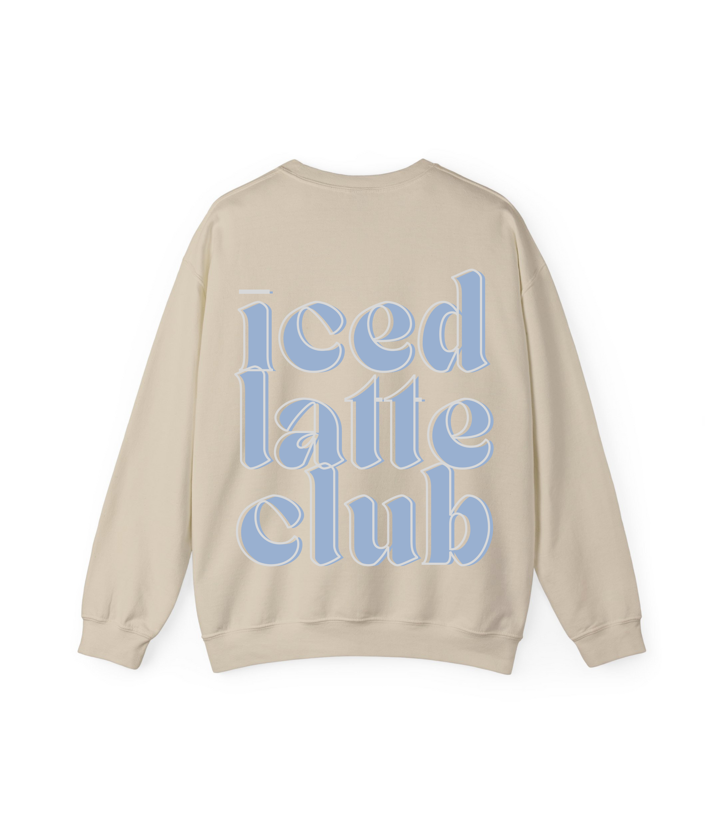 Iced Latte Club “Blue” Sweatshirt