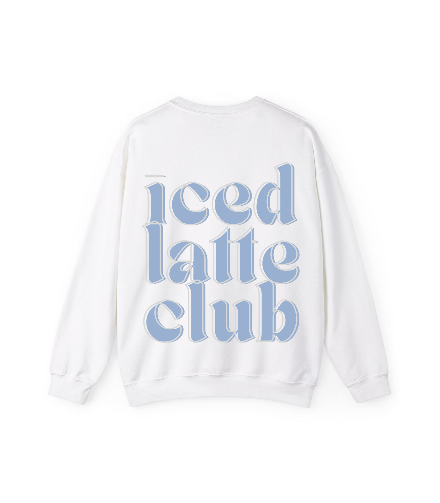 Iced Latte Club “Blue” Sweatshirt