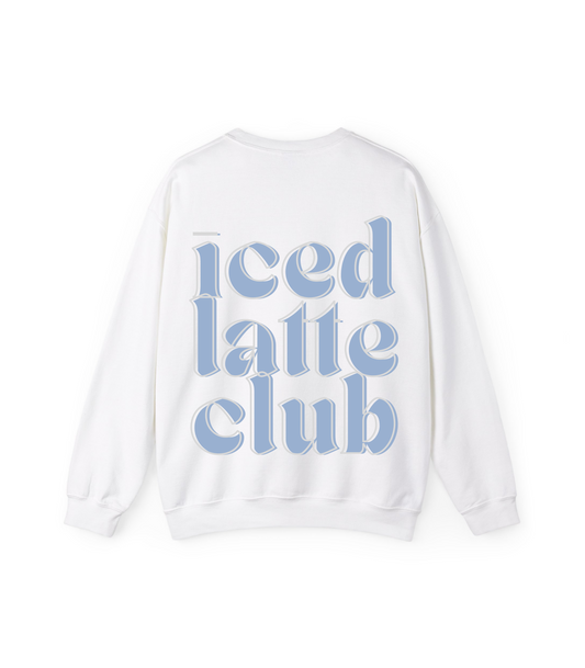 Iced Latte Club “Blue” Sweatshirt