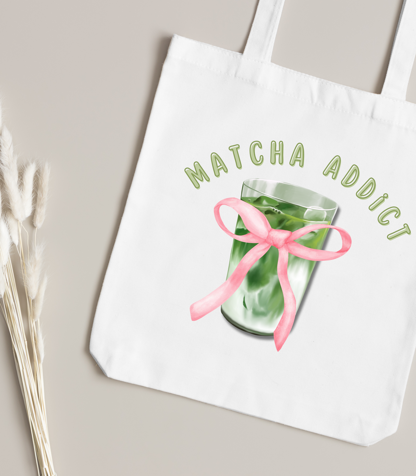 Matcha Addict Tote