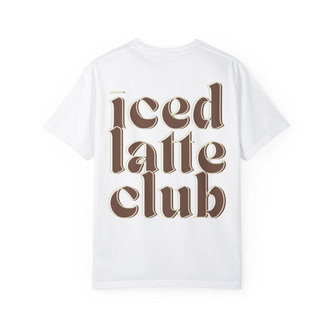 Iced Latte Club “espresso” Shirt