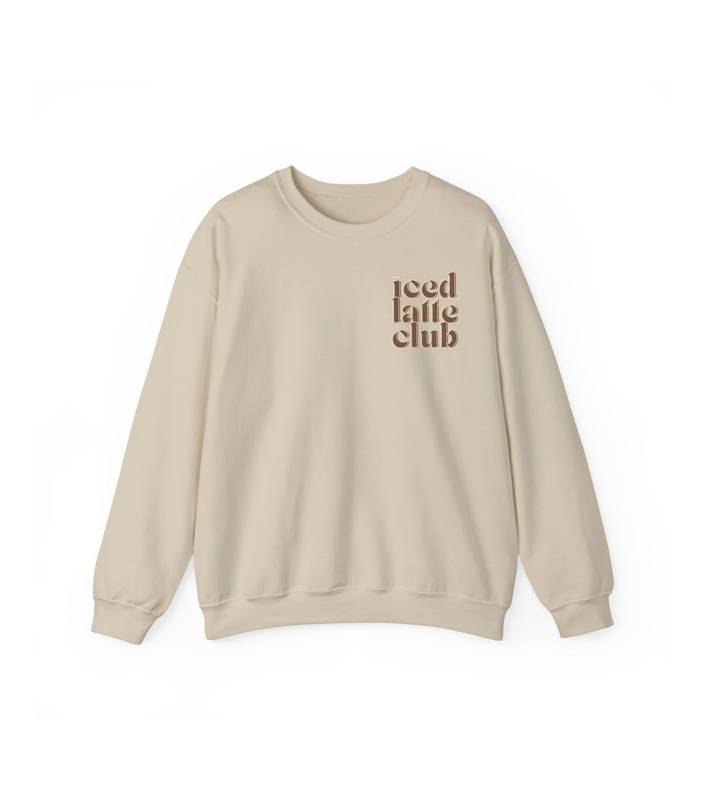 Iced Latte Club “Espresso” Sweatshirt