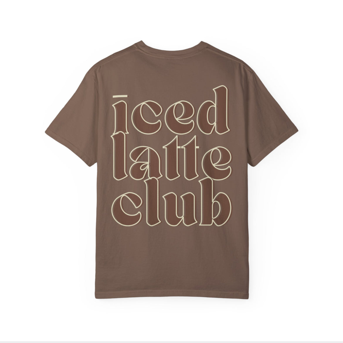 Iced Latte Club “espresso” Shirt