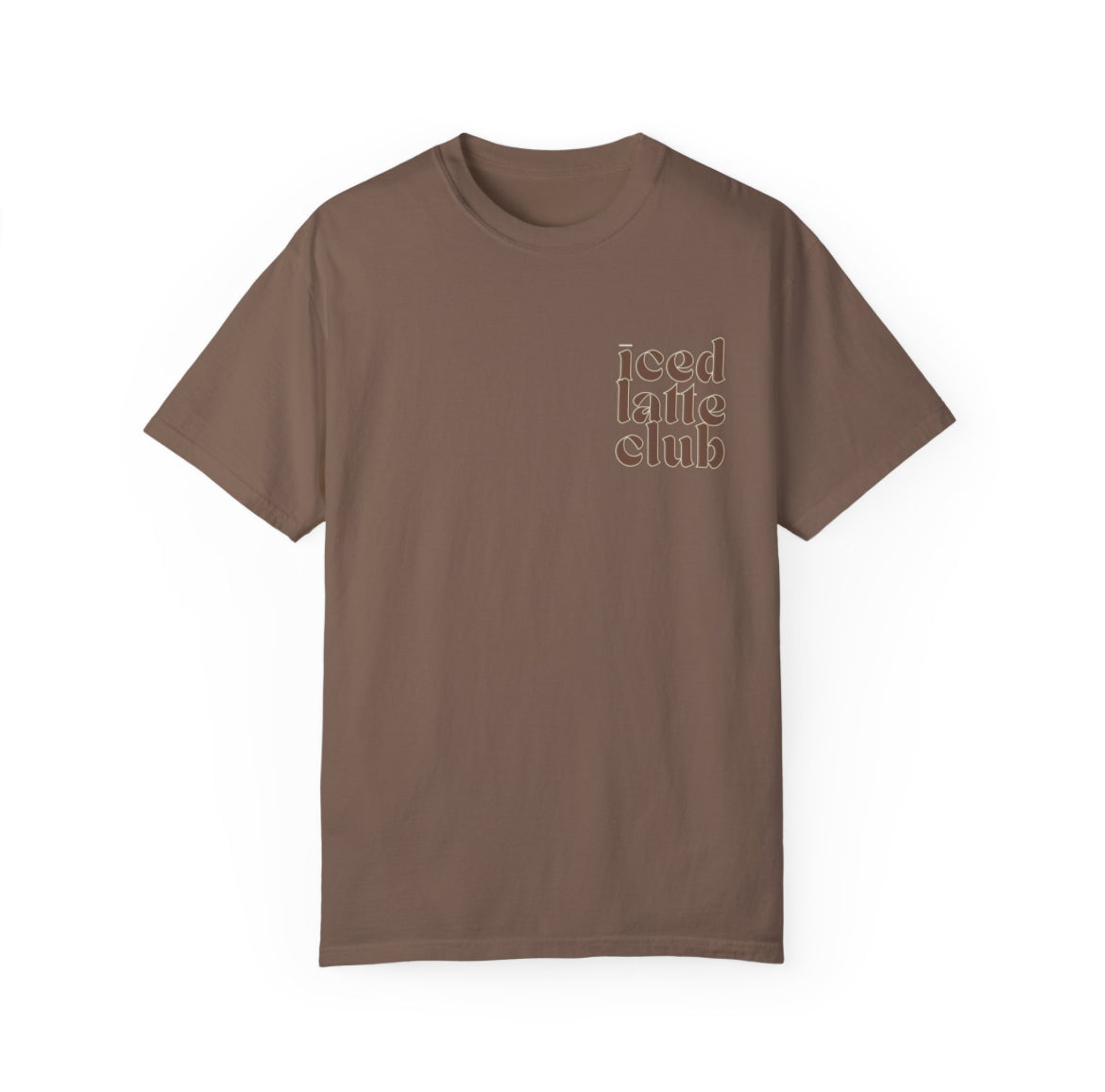 Iced Latte Club “espresso” Shirt