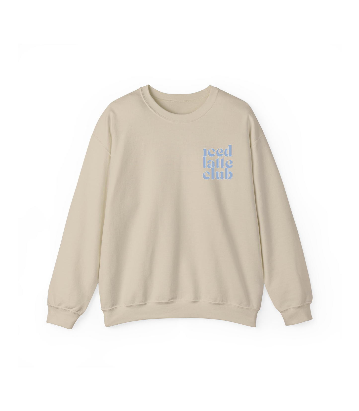 Iced Latte Club “Blue” Sweatshirt