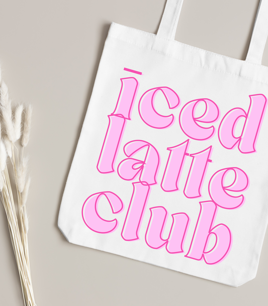 Iced Latte Club Tote