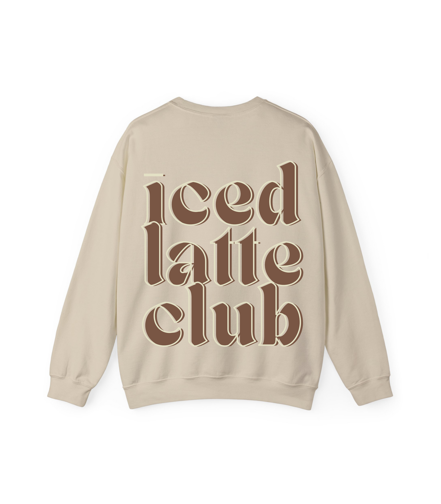 Iced Latte Club “Espresso” Sweatshirt